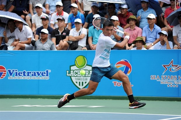 Tennis Ly Hoang Nam remporte le tournoi VTF-Masters 500-1 Hai Dang Cup 2020