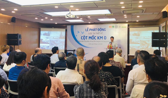 Lancement du concours de design pour le point de repère du Kilomètre Zéro à Hanoi