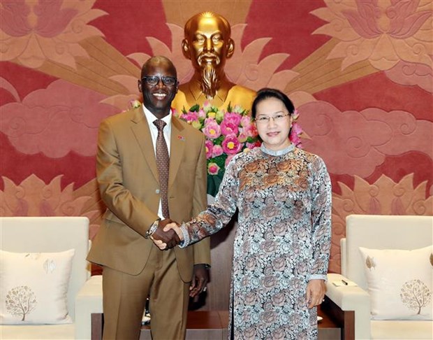 La présidente de l’AN reçoit le directeur national de la BM au Vietnam