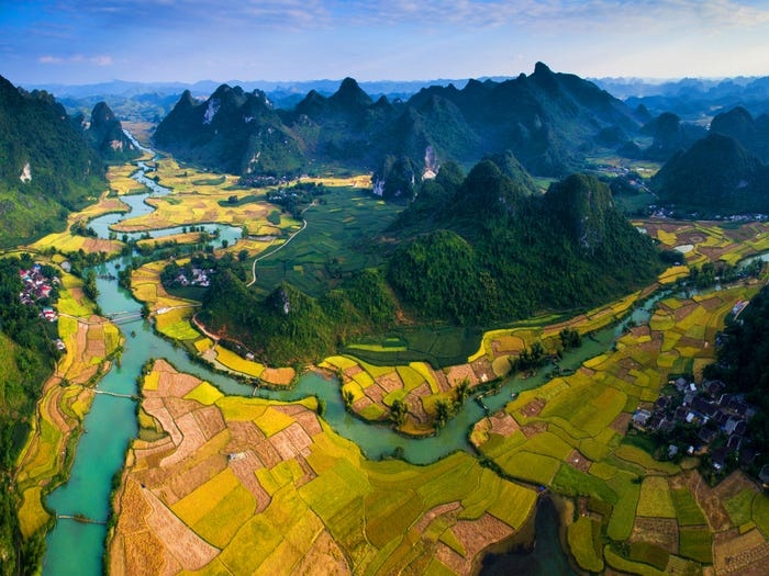 Le géoparc de Non Nuoc parmi les destinations ayant les vues les plus spectaculaires du monde