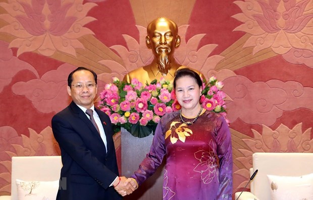La présidente de l’AN reçoit le nouvel ambassadeur du Cambodge