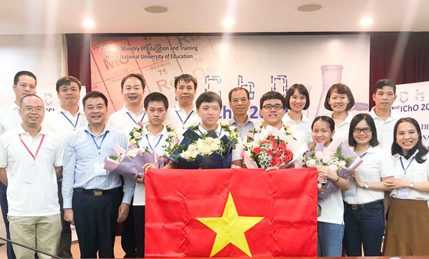 Olympiades internationales de Chimie 2020 Le Vietnam se classe au 2e rang mondial