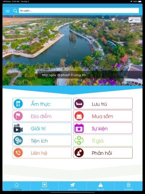 La province de Long An lance un portail et une application touristiques