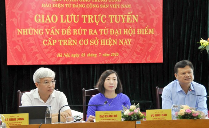 Questions tirées du congrès du Parti de l’échelon de base de niveau supérieur