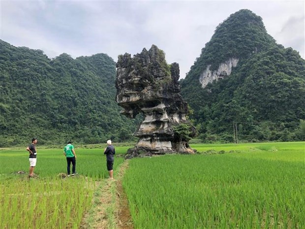 Cao Bang travaille avec des experts du Réseau mondial des Géoparcs