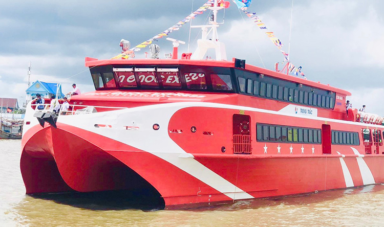 Mise en service du navire express Ca Mau - Nam Du - Phu Quoc