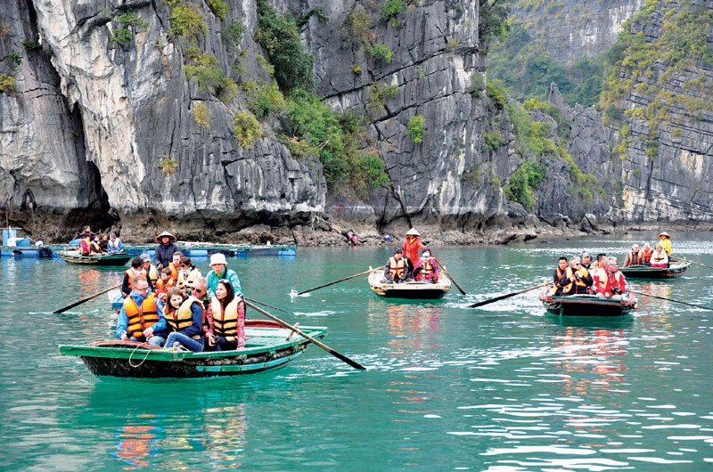 Le nombre de touristes étrangers au Vietnam diminue de 61,6 en sept mois