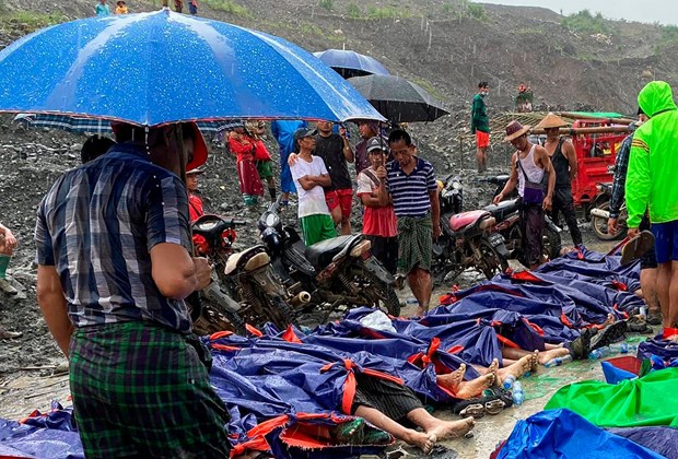 Le Vietnam envoie des sympathies au Myanmar suite à un glissement de terrain dans des mines de jade