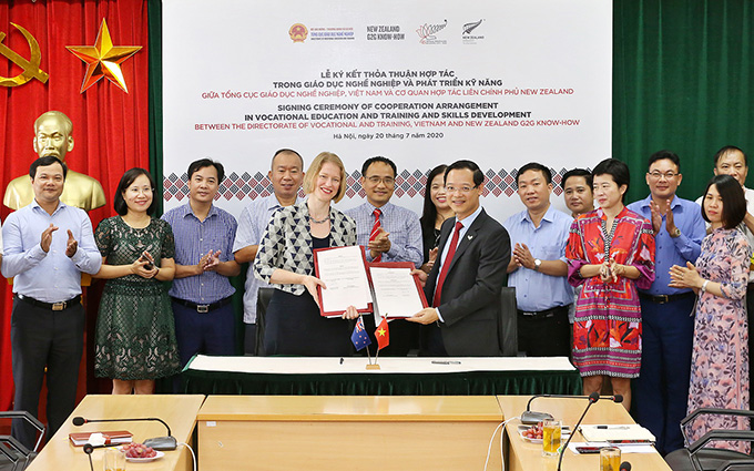 Vietnam-Nouvelle-Zélande renforcer la coopération dans l enseignement professionnel