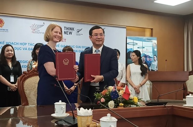 Plan d engagement stratégique sur l éducation entre le Vietnam et la Nouvelle-Zélande