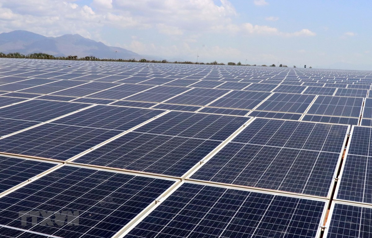 Ninh Thuân Inauguration de la centrale solaire photovoltaïque Solar Farm Nhon Hai-Ninh Thuan