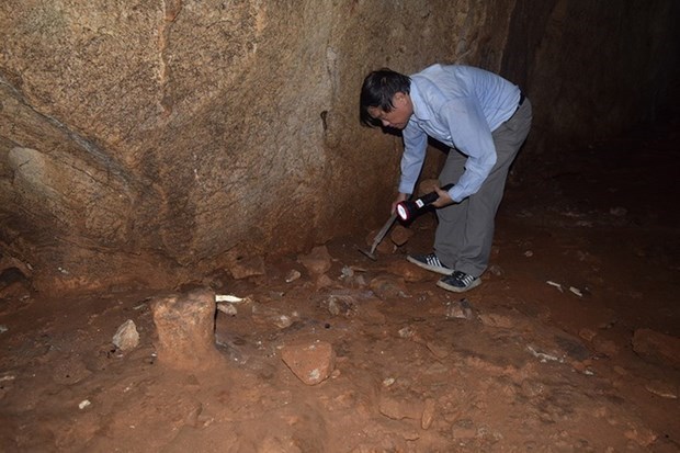 Des traces d hommes préhistoriques trouvées dans le parc national de Ba Be
