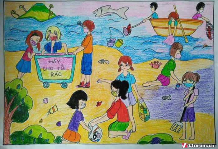 Concours de conception d’affiches de propagande sur la protection de l environnement