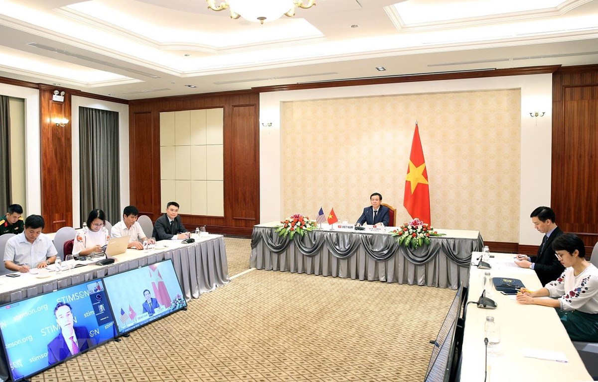Une visioconférence sur les relations vietnamo-américaines