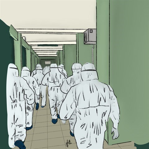 La lutte contre le coronavirus dessinée par une étudiante de Dà Nang