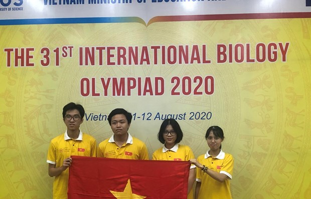 Olympiades internationales de biologie tous les Vietnamiens ont été primés