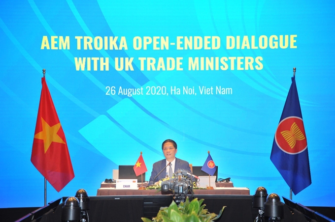 L’ASEAN et le Royaume-Uni tiennent un dialogue économique en ligne