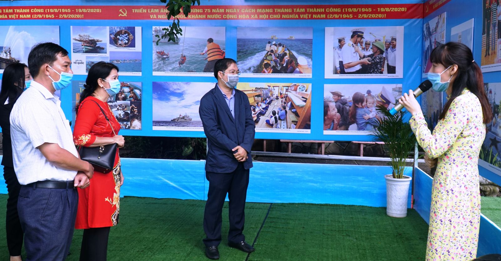 Exposition photo «La Patrie vue de la mer» à Can Tho