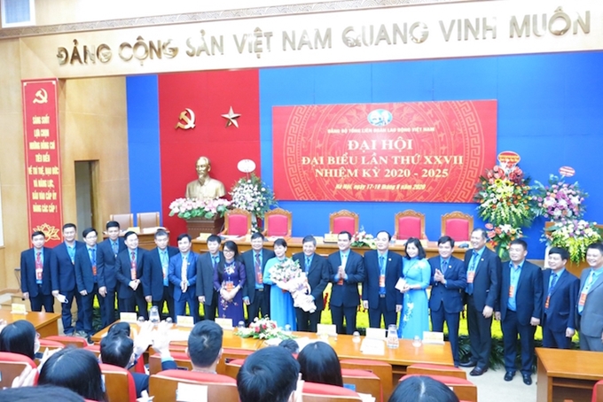 Tran Thanh Hai élu secrétaire du Comité du Parti pour la Confédération générale du travail du Vietnam