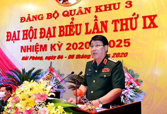 Le 9e Congrès de l’organisation du Parti pour la Zone militaire No3 à Hai Phong