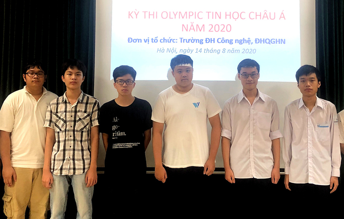 Le Vietnam remporte six médailles aux Olympiades d’informatique d’Asie-Pacifique 2020