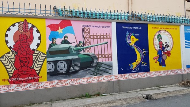 Quand d’anciens soldats se passionnent pour les peintures murales