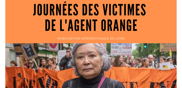 Agent organe dioxine des jeunes Viet Kieu en France soutiennent les victimes vietnamiennes
