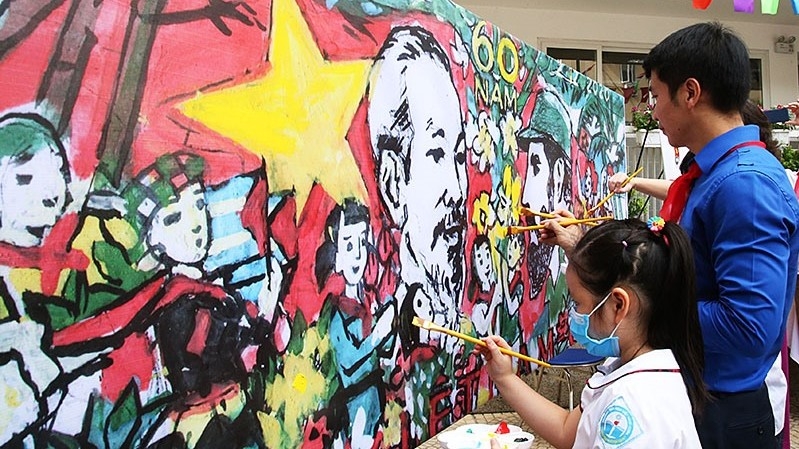 Lancement d un concours de peinture pour marquer les relations diplomatiques Vietnam-Cuba