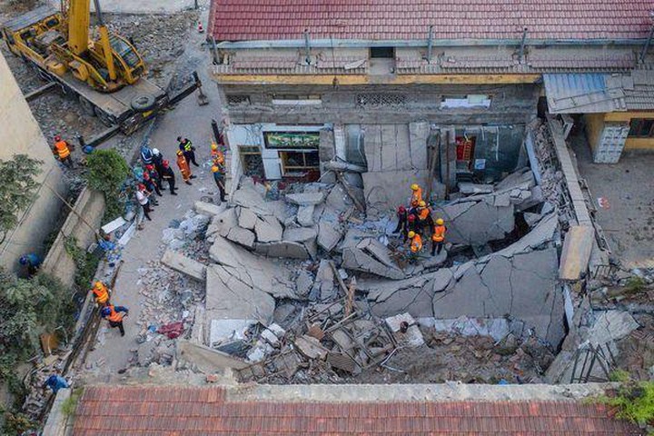 Message de sympathie à propos de l effondrement d un bâtiment dans la province chinoise du Shanxi