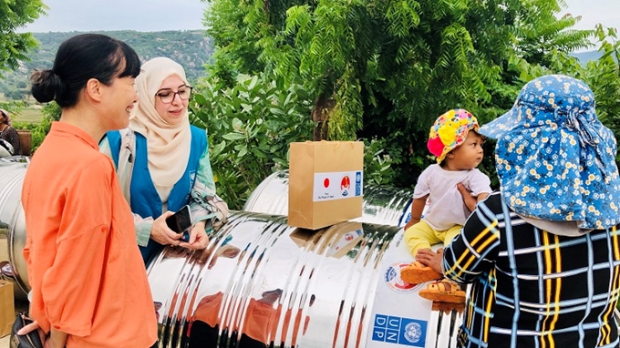 Lutte contre le COVID-19 Aide japonaise pour 500 ménages pauvres de Ninh Thuan