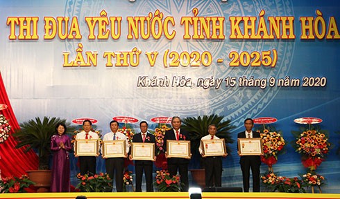 Le 5e Congrès d’émulation patriotique de la province de Khanh Hoa