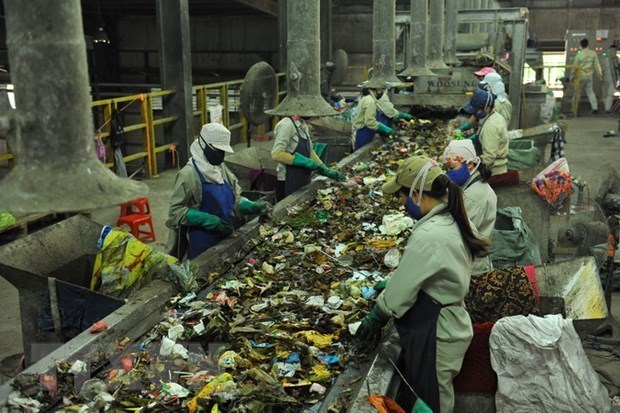 Mise en chantier d une usine de valorisation énergétique des déchets à Hau Giang