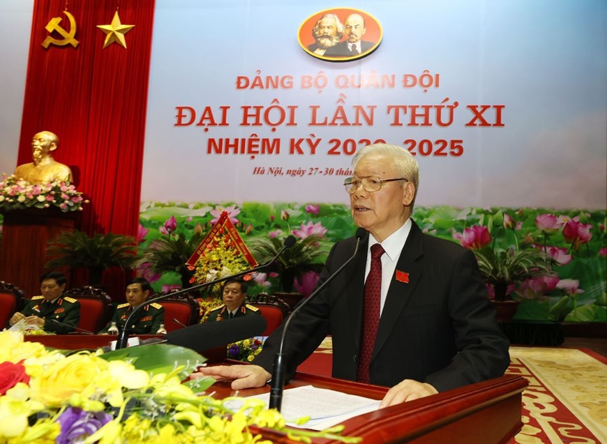 Le leader Nguyen Phu Trong exhorte à rendre le Comité du Parti de l’Armée sain et puissant