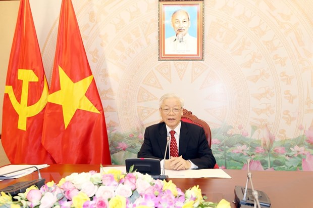 Vietnam-Chine conversation téléphonique entre Nguyen Phu Trong et Xi Jinping
