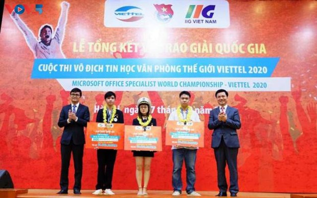 Des étudiants vietnamiens participeront aux Microsoft Office World Champs