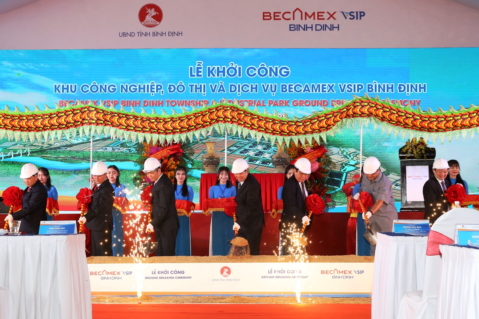 Mise en chantier d un parc industriel de 143 millions de dollars à Binh Dinh