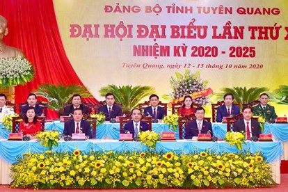 Ouverture du 17e Congrès du Parti de la province de Tuyên Quang