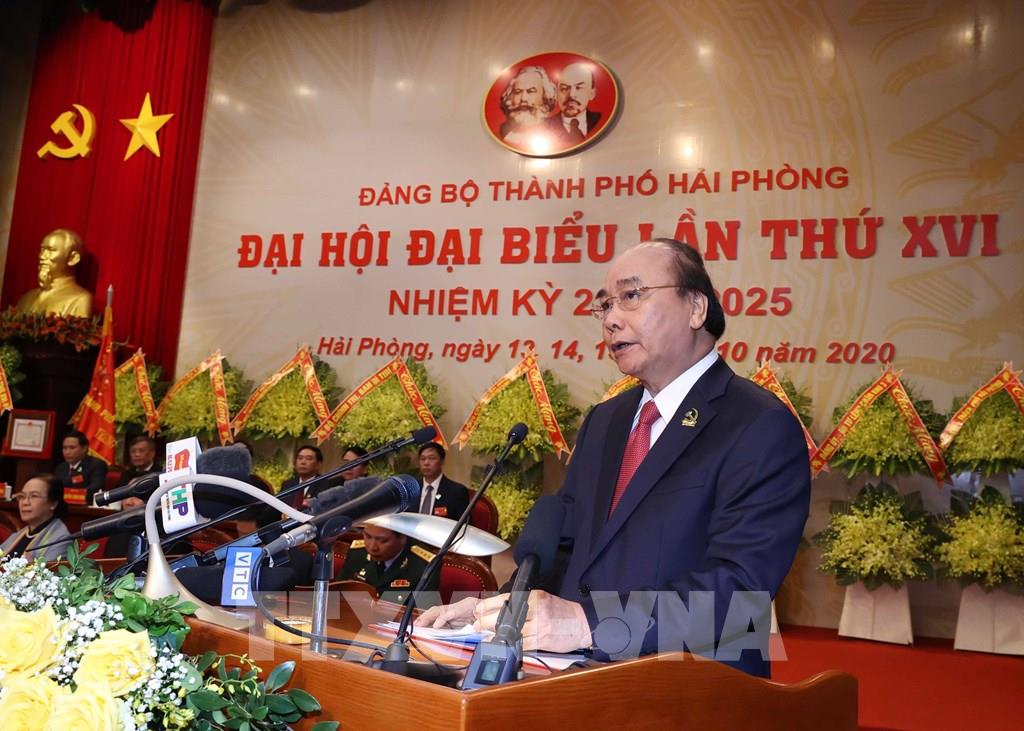 Ouverture du 16e Congrès de l’organisation du Parti de la ville de Hai Phong
