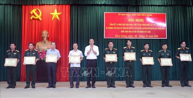 Kien Giang renforce la sensibilisation sur la protection de la souveraineté maritime et insulaire