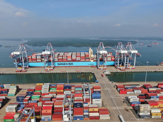 Le Vietnam accueillit Margrethe Maersk, un des plus grands porte-conteneurs du monde