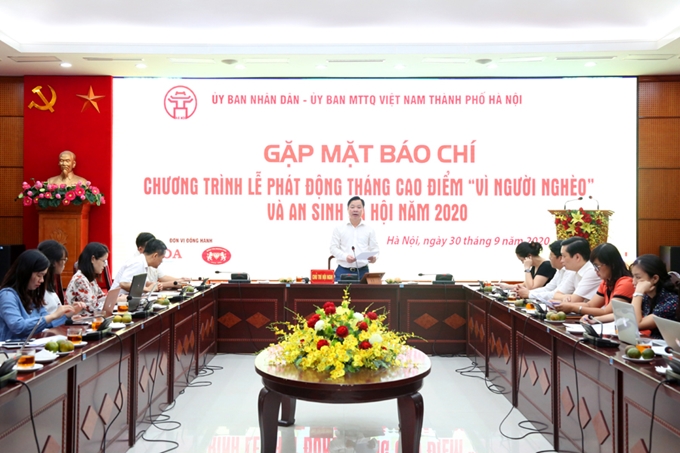 Lancement prochainement du Mois pour les pauvres 2020