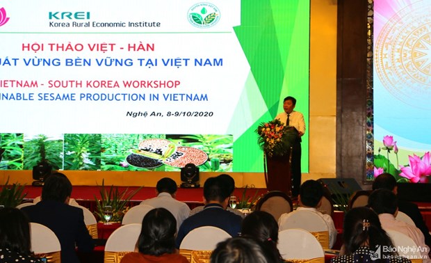 Vietnam et République de Corée coopèrent dans la production du sésame