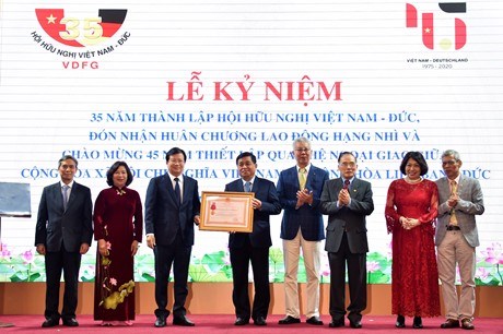 Célébration du 35e anniversaire de l Association d amitié Vietnam-Allemagne