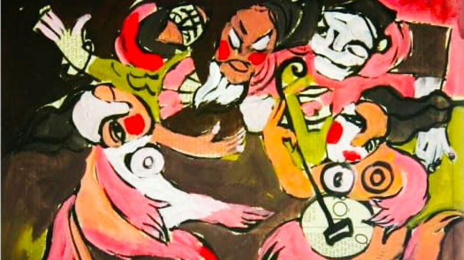 Une exposition propose une interprétation de Conte de Kieu à travers des peintures contemporaines