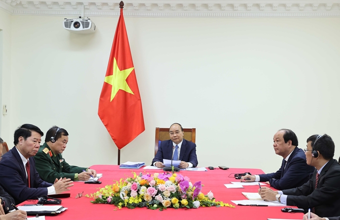 Les PM vietnamien et cambodgien s’entretiennent en ligne