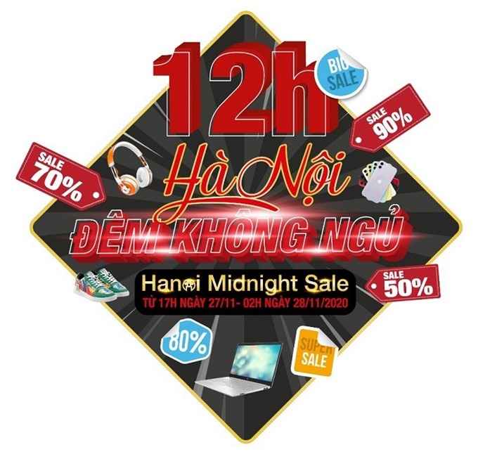 «Ha Noi Midnight Sale» s’animera le soir du 27 novembre