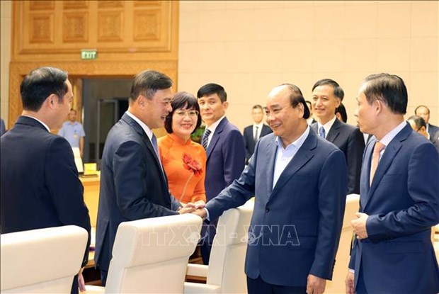 Le PM Nguyen Xuan Phuc recontre les ambassadeurs vietnamiens à l étranger