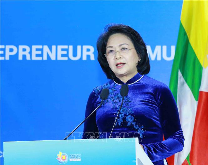 La vice-présidente appelle à la solidarité entre les femmes d’affaires de l’ASEAN