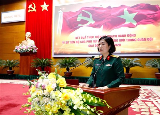 Le Vietnam compte davantage de femmes officiers dans l’armée