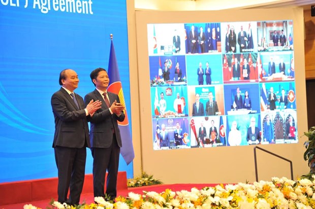 ASEAN 2020 déclaration commmune des dirigeants sur le RCEP